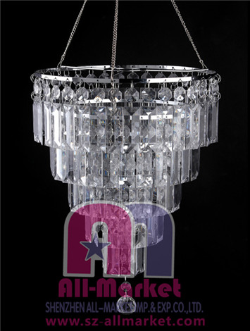 Acrylic Beaded Chandelier AMN928-3