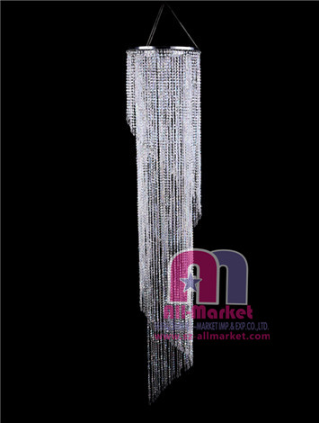 Plastic Beaded Chandeliers AM193L-1A