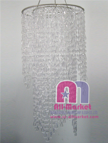 Plastic Beaded Chandeliers AM2409L