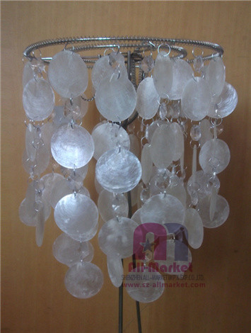 Capiz Shell Chandelier AM055LD