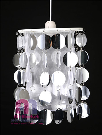 Sliver PVC Chandelier Lamps