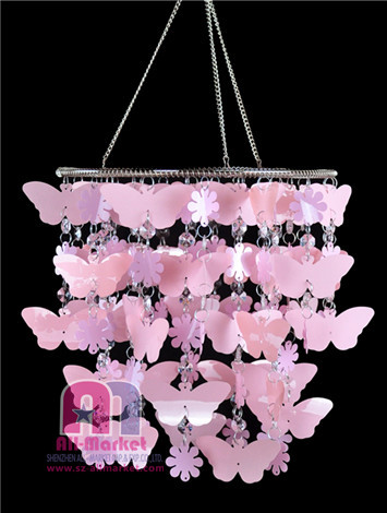 PINK PVC Chandelier