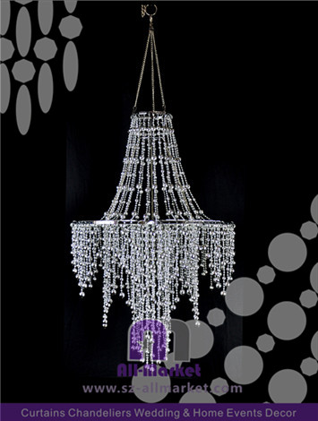 Wedding Plastic Chandelier AMC2283DLD