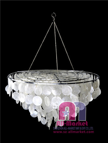 Capiz Shell Lamps AM055LL-1