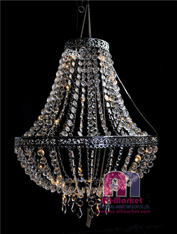 Wedding Crystal Chandelier AMN1470-5-LED