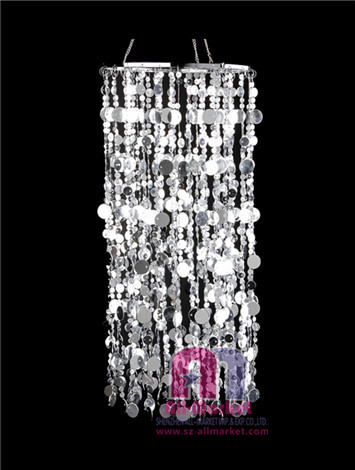 Sliver Plastic Chandeliers AM014L-1