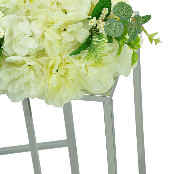 Rectangle Metal Wedding Flower Vase